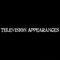 television appearances logo on a black background